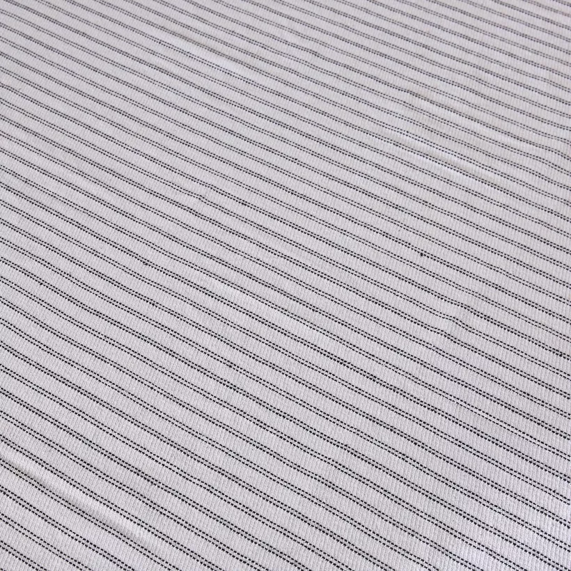 Allan Snow Recycled Cotton Dhurrie - 155x220 cm - Image 4