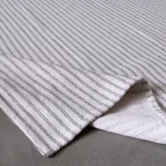 Allan Snow Recycled Cotton Dhurrie - 155x220 cm