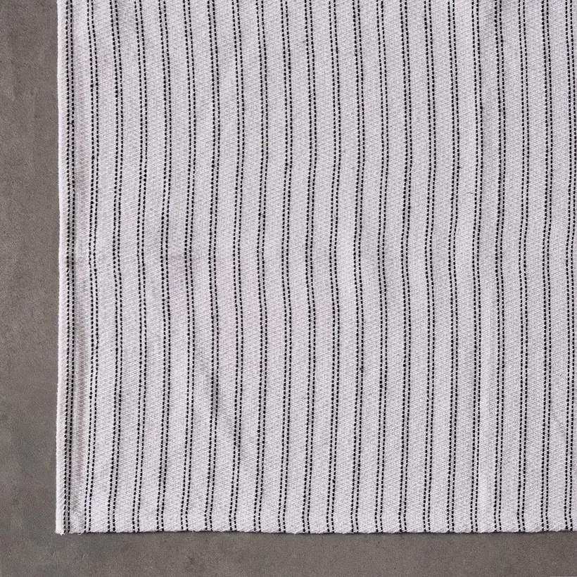 Allan Snow Recycled Cotton Dhurrie - 60x120 cm - Image 3