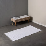 Allan Snow Recycled Cotton Dhurrie - 80x150 cm