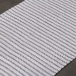 Allan Snow Recycled Cotton Dhurrie - 60x180 cm