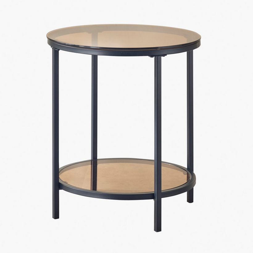 Arc Glass Top End Table - Image 7
