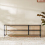 Arc 1.3 Metre Glass Top TV Unit for TVs up to 55 inches