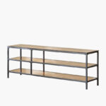 Arc 1.3 Metre Glass Top TV Unit for TVs up to 55 inches