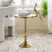 Cavon Peahen Genuine Marble Top Accent Table - Image 9
