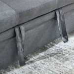 Morgan 3-Seater Pull-Out Sofa Bed with 2 Cup Holders, 2 Cushions and C-Type USB Port