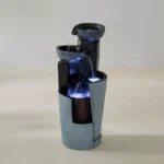 Adele Pot Outdoor Fountain with LED - 32.5x32x78.5 cm