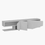 Modulix Opus 1.8 Metre TV Unit for TVs up to 75 inches