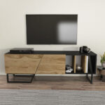 Modulix Lark 1.5 Metre TV Unit for TVs up to 65 inches