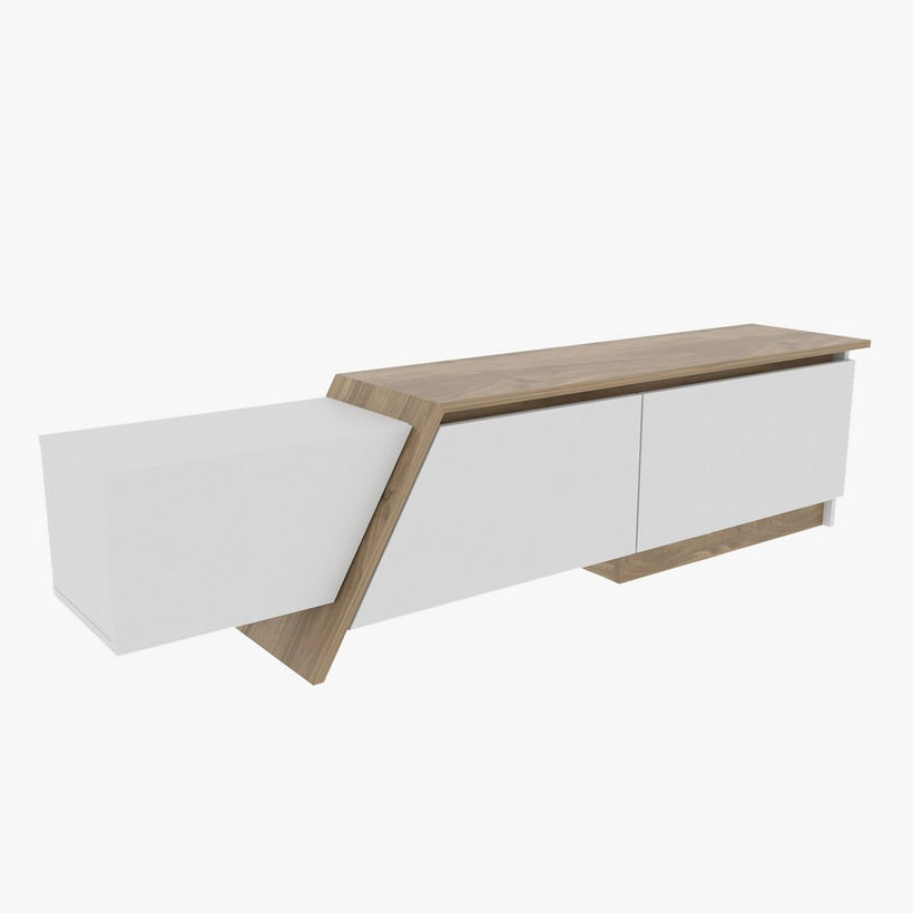Modulix Fuse 1.8 Metre TV Unit for TVs up to 75 inches - Image 6
