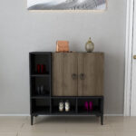 Modulix Ohio 2-Door Multipurpose/Shoe Cabinet - 15 Pairs