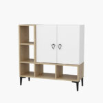 Modulix Ohio 2-Door Multipurpose/Shoe Cabinet - 15 Pairs