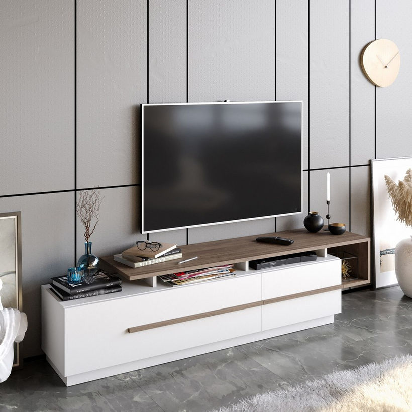 Modulix Ohio 1.8 Metre TV Unit for TVs up to 75 inches - Image 3