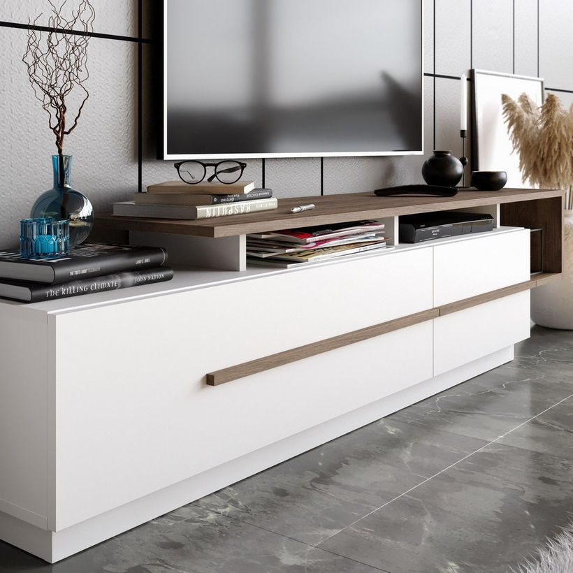 Modulix Ohio 1.8 Metre TV Unit for TVs up to 75 inches - Image 4
