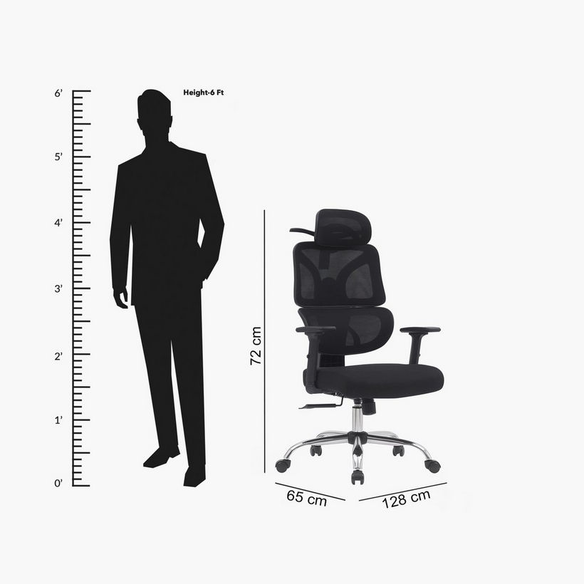 Denver High Back Office Chair - Image 2