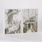 Atrium 2-Piece Wall Decor Set - 21x30 cm