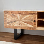 Vendra Florya Genuine Marble Top TV Unit for TVs up to 70 inches