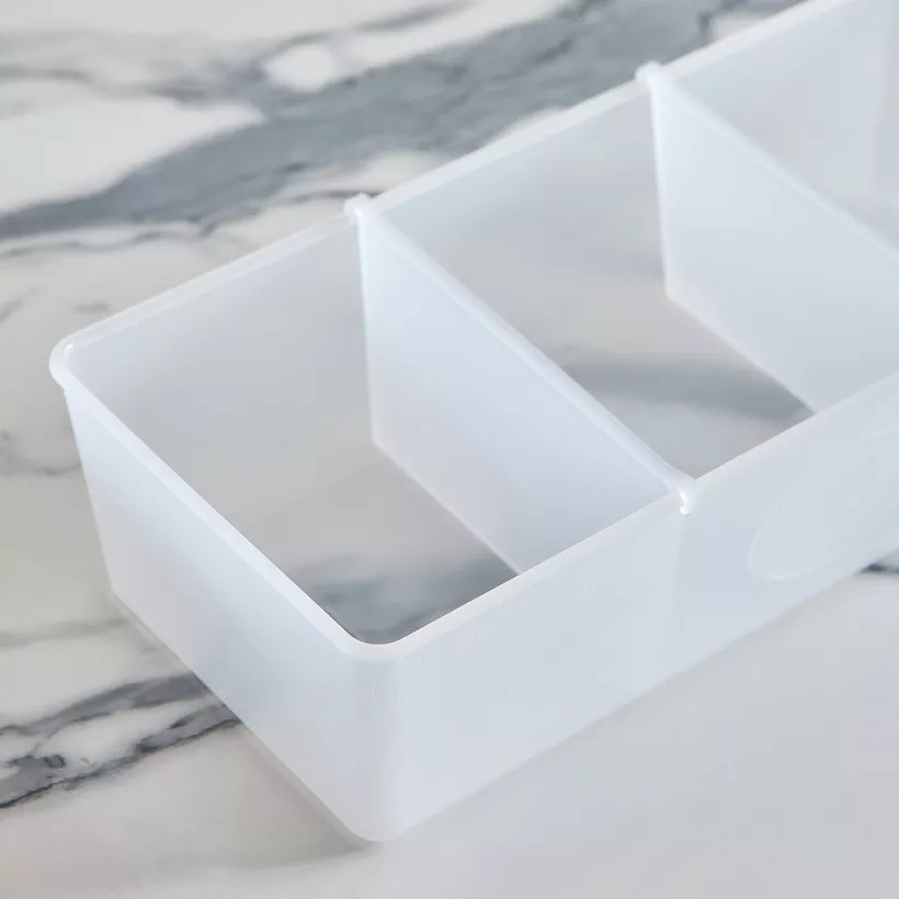 Inaya Drawer Organiser with 2 Sliding Dividers - 30.7x13.8x7.8 cm - Image 4