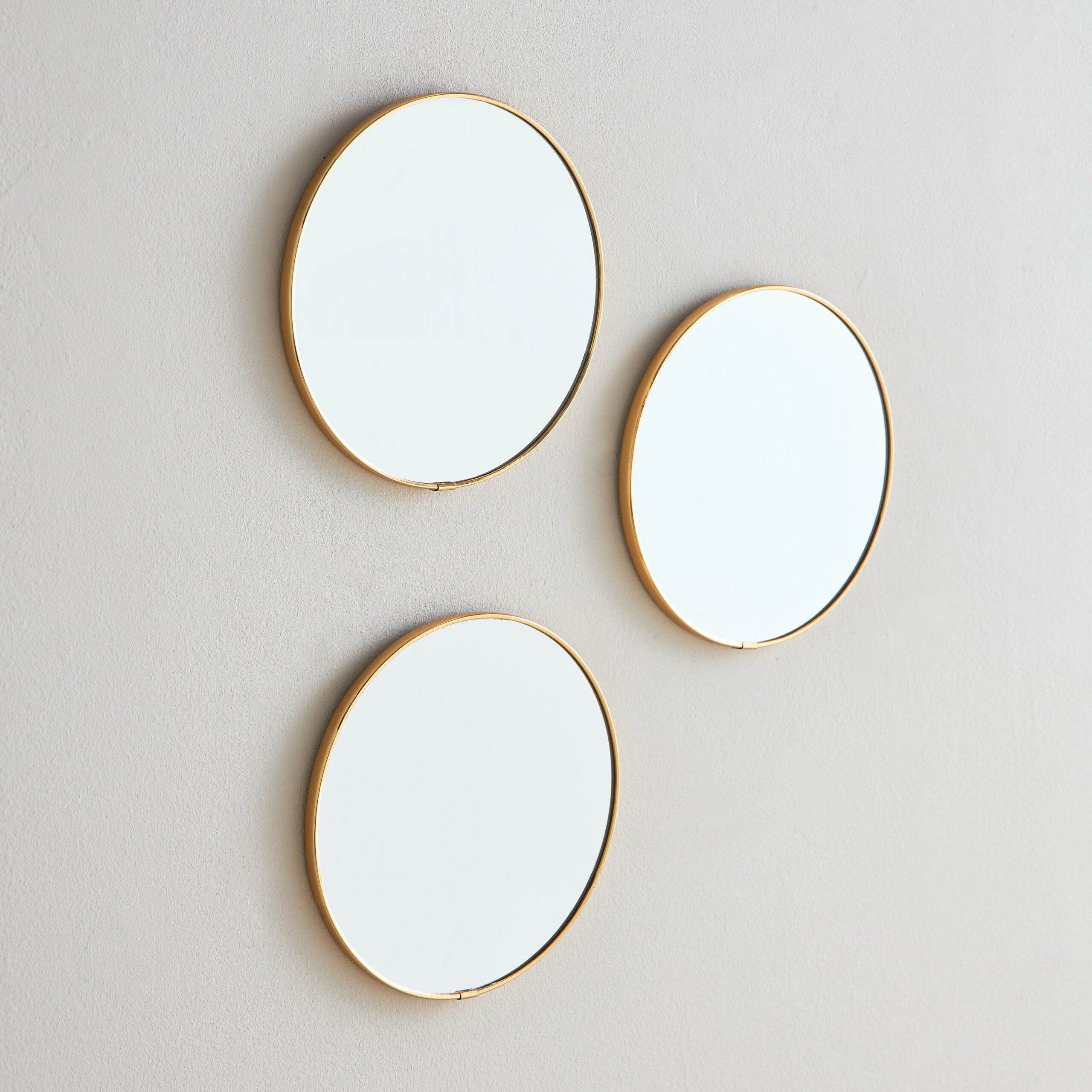 Earlis 3-Piece Mirror Set - 25 cm