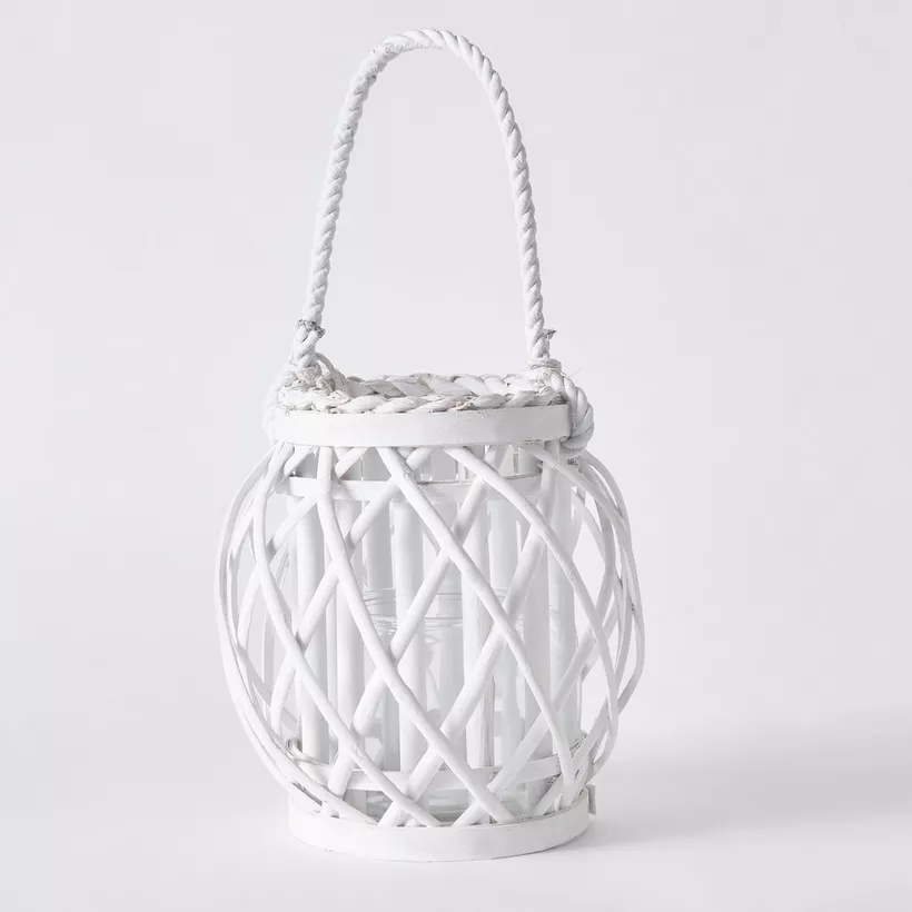 Vera-Willa Willow Natural Lantern - 14x14x21 cm - Image 2