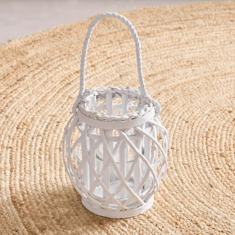 Vera-Willa Willow Natural Lantern - 14x14x21 cm - Image 3