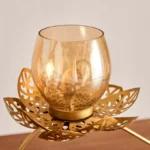 Pema Lotus Table Candle Holder - 36x10x22 cm
