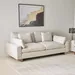 Francisco 3-Seater Fabric Sofa with 2 Waist and 2 Head Cushions - Image 13