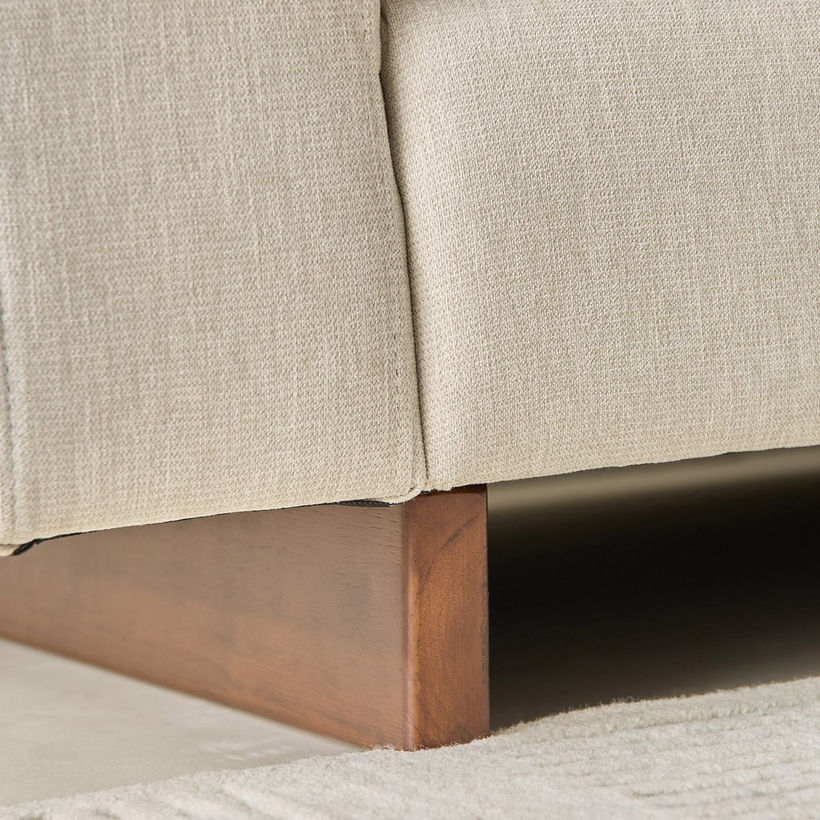 Francisco Fabric Armchair Sofa with Cushion - Image 8