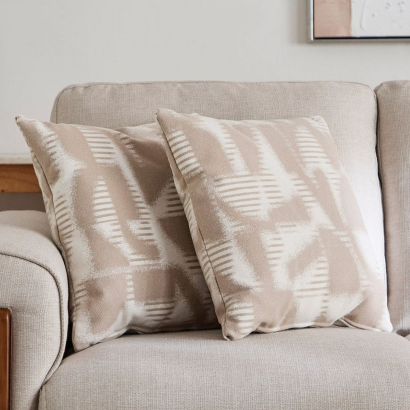 Paso 3-Seater Fabric Sofa with 2 Cushions - Image 6