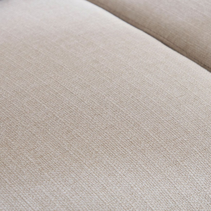 Paso 3-Seater Fabric Sofa with 2 Cushions - Image 10