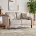 Paso 2-Seater Fabric Sofa with 2 Cushions - Image 14