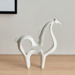 Wren Polyresin Abstract Horse Accent - 20x4.5x21.5 cm