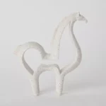 Wren Polyresin Abstract Horse Accent - 20x4.5x21.5 cm