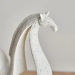 Wren Polyresin Abstract Horse Accent - 20x4.5x21.5 cm