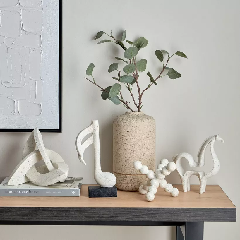 Wren Polyresin Abstract Horse Accent - 20x4.5x21.5 cm - Image 5