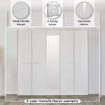 Patara 5-Door Wardrobe