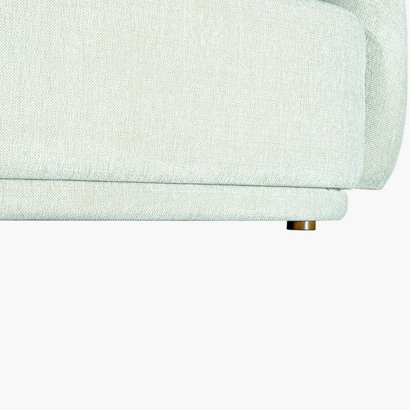 Dolce 2-Seater Fabric Sofa with 2 Cushions - Image 5