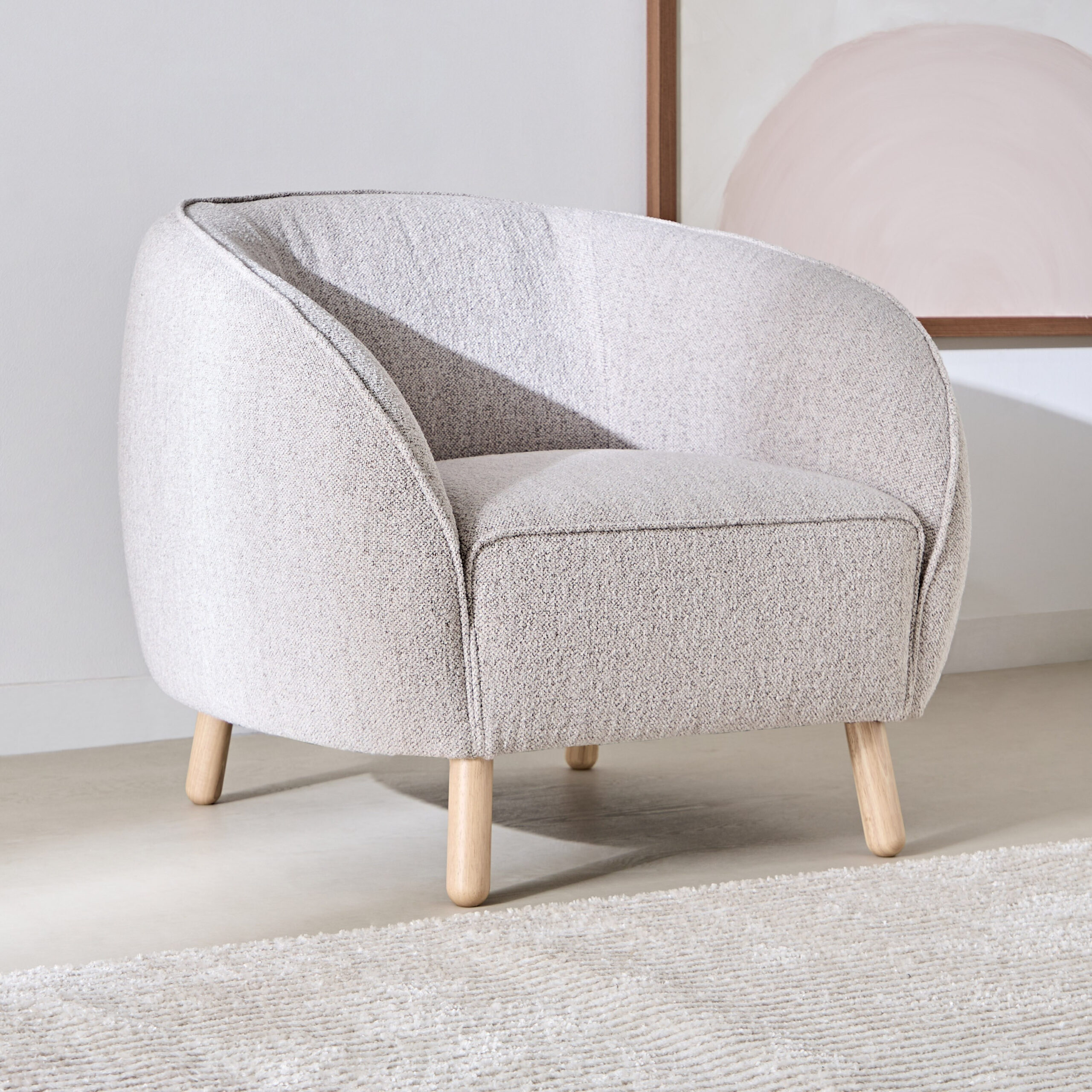 Keller Armchair Fabric Sofa