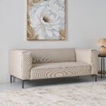 Ferrara 2-Seater Fabric Sofa