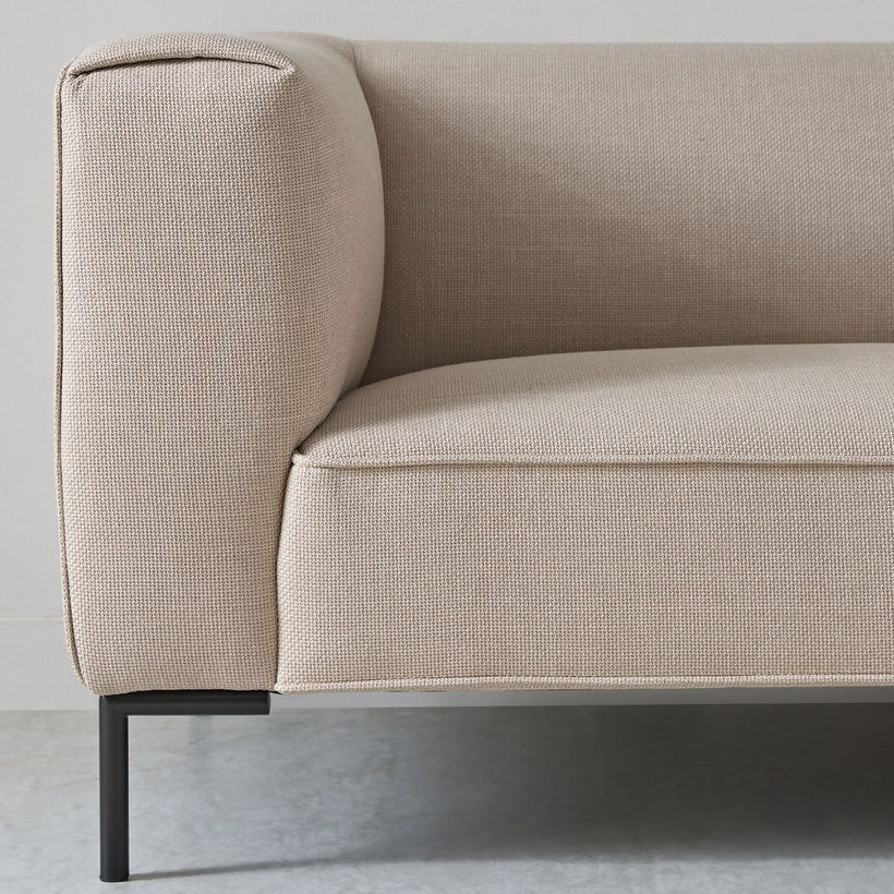 Ferrara 2-Seater Fabric Sofa - Image 6
