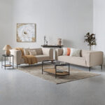 Ferrara 2-Seater Fabric Sofa