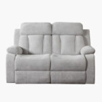 Dallas Electric Power 2-Seater Fabric Recliner Sofa with USB