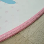 Ivy Meadows Ben Girl Power Printed Flannel Rug - 120 cm