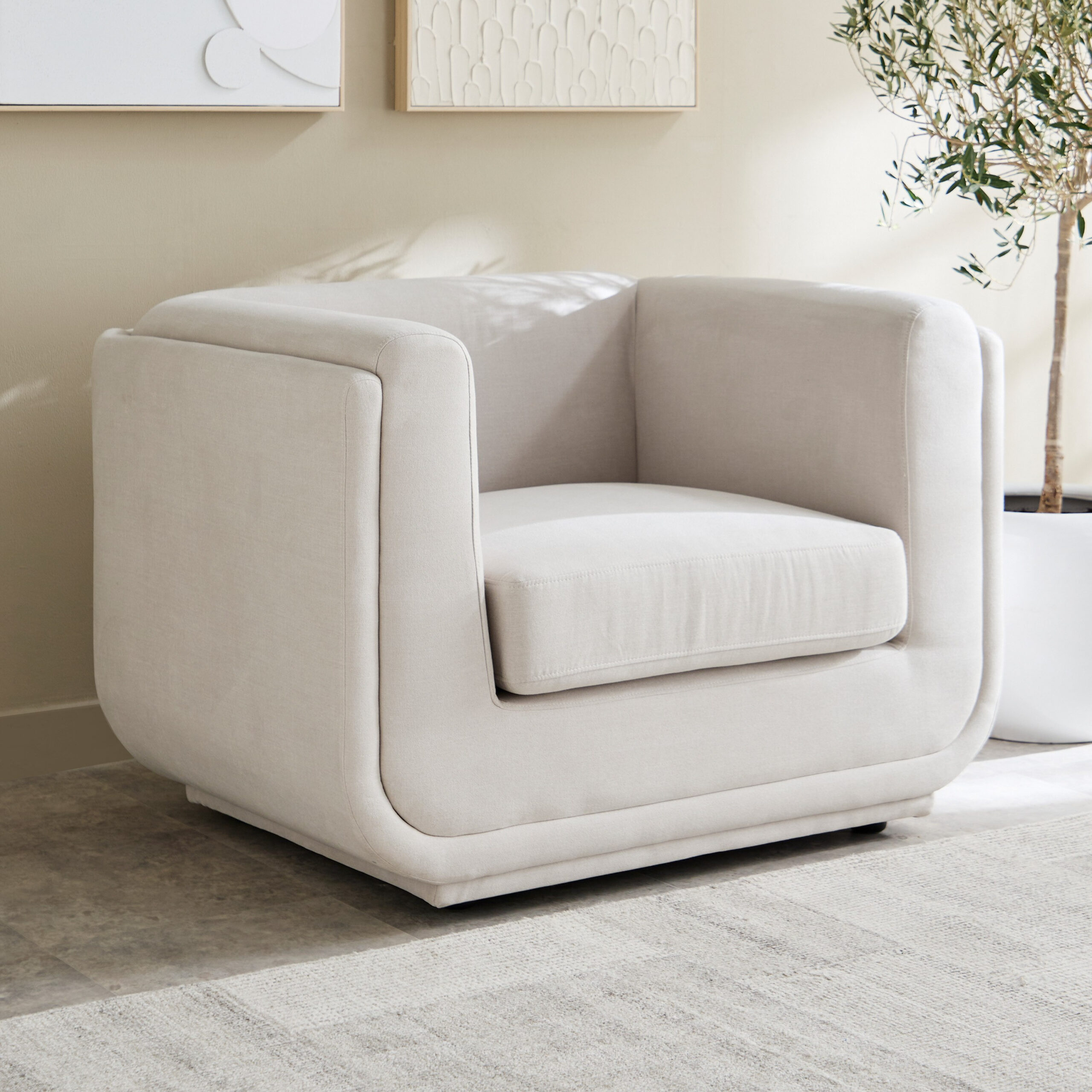 Brooklyn NXT Fabric Armchair Sofa