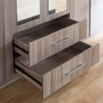Miami Nxt 6-Door Wardrobe with Mirror and Drawers