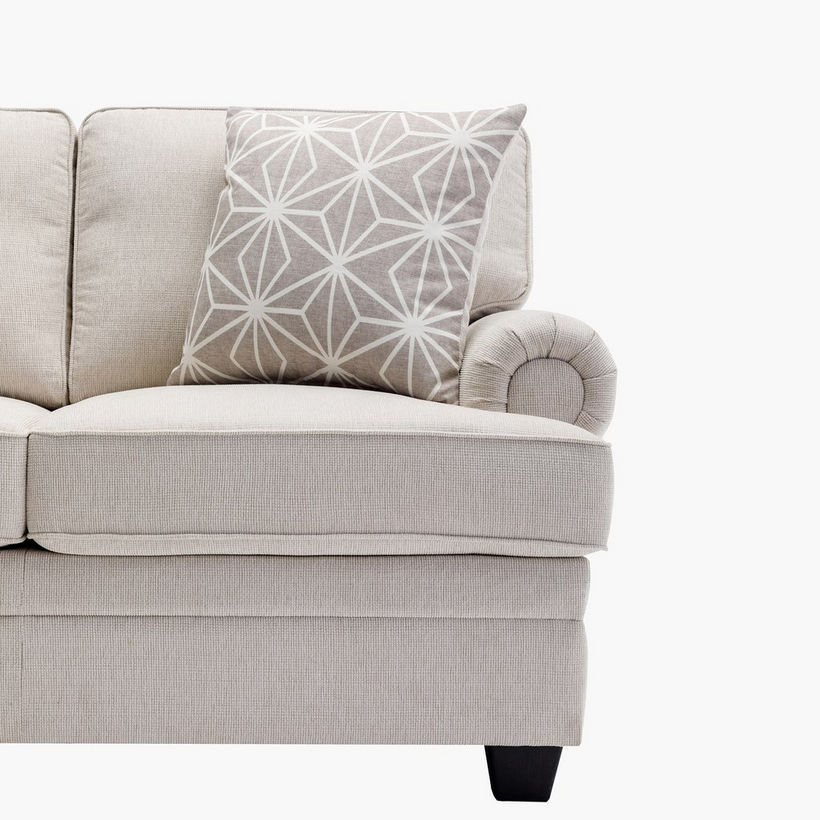 Ashton NXT 2-Seater Easy Clean Fabric Sofa with 2 Cushions - Image 5