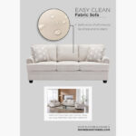 Ashton NXT 2-Seater Fabric Sofa with 2 Cushions
