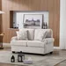 Ashton NXT 2-Seater Easy Clean Fabric Sofa with 2 Cushions - Image 14