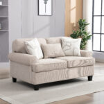 Manhattan Cambridge NXT 2-Seater Fabric Sofa with 3 Throw Cushions