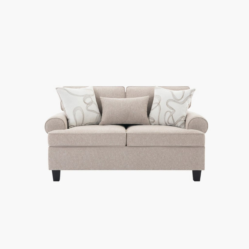 Manhattan Cambridge NXT 2-Seater Fabric Sofa with 3 Throw Cushions - Image 3